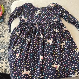 Joules 5 unicorn dress